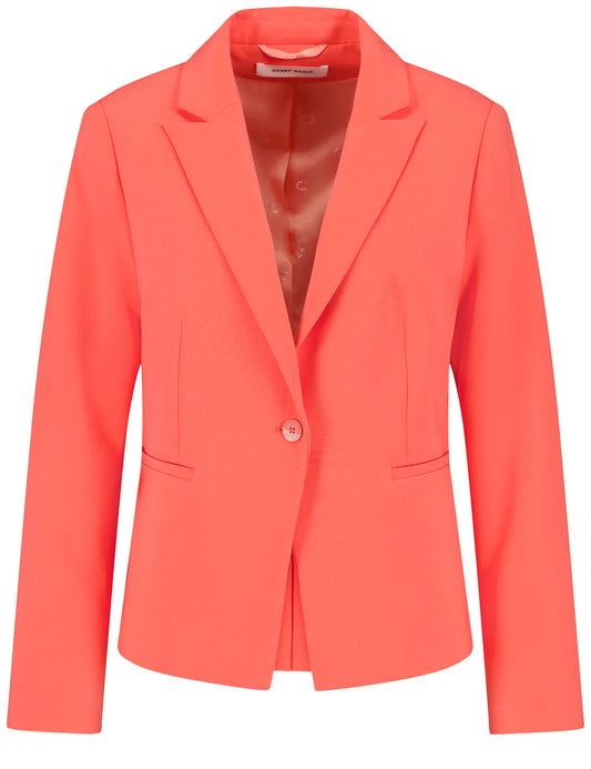 Taillierter Blazer mit Stretchkomfort