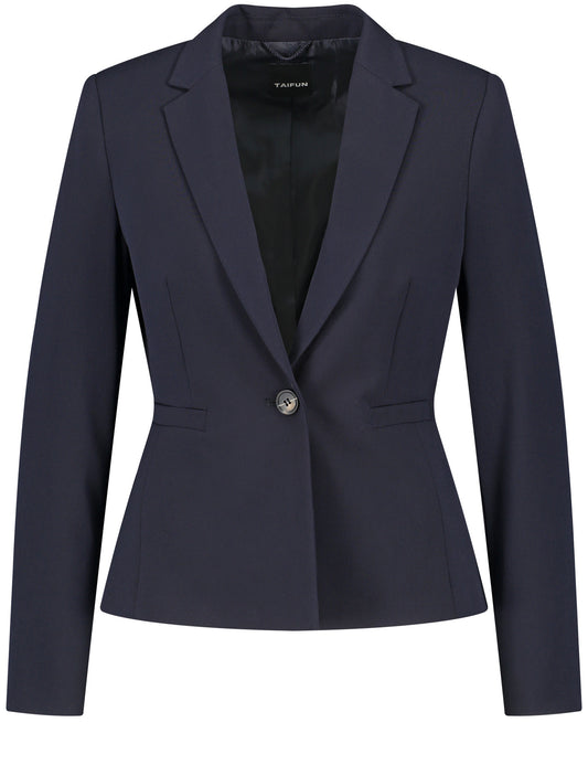 Klassischer Blazer aus knitterarmer Qualität