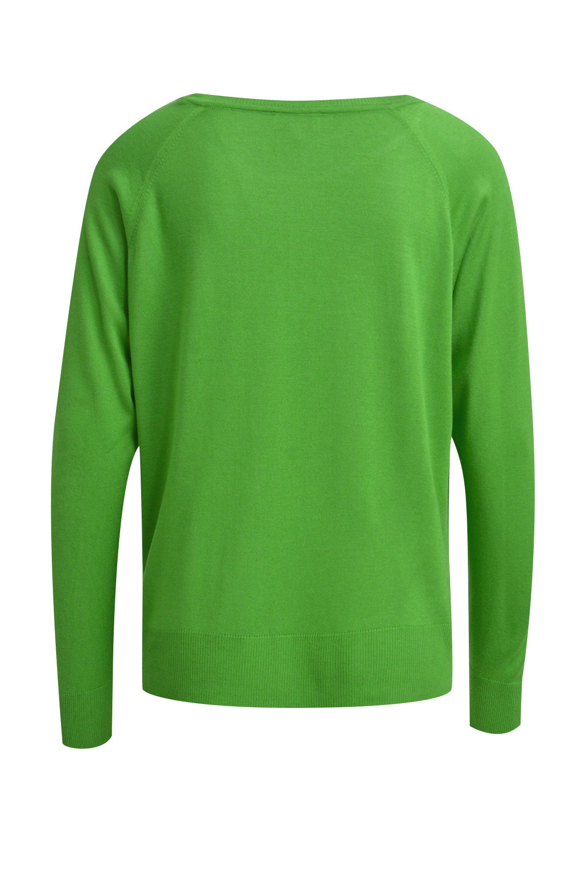 Pullover with roundneck and raglan 1/1 sleeves