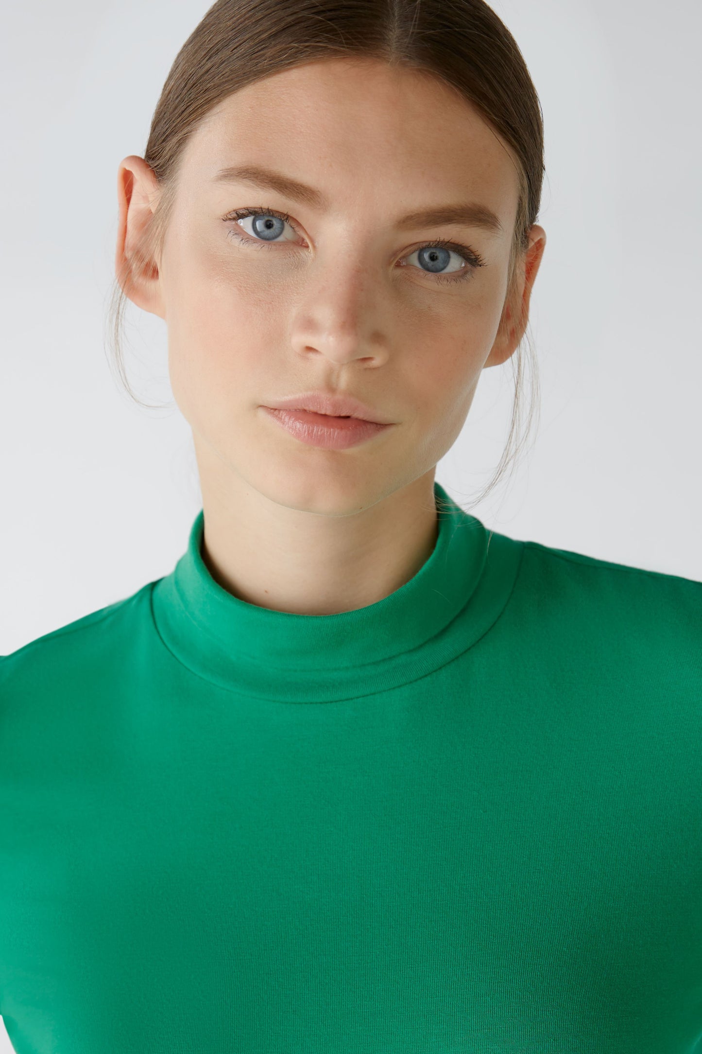 Stehkragenshirt elastische Cotton-Modalqualität