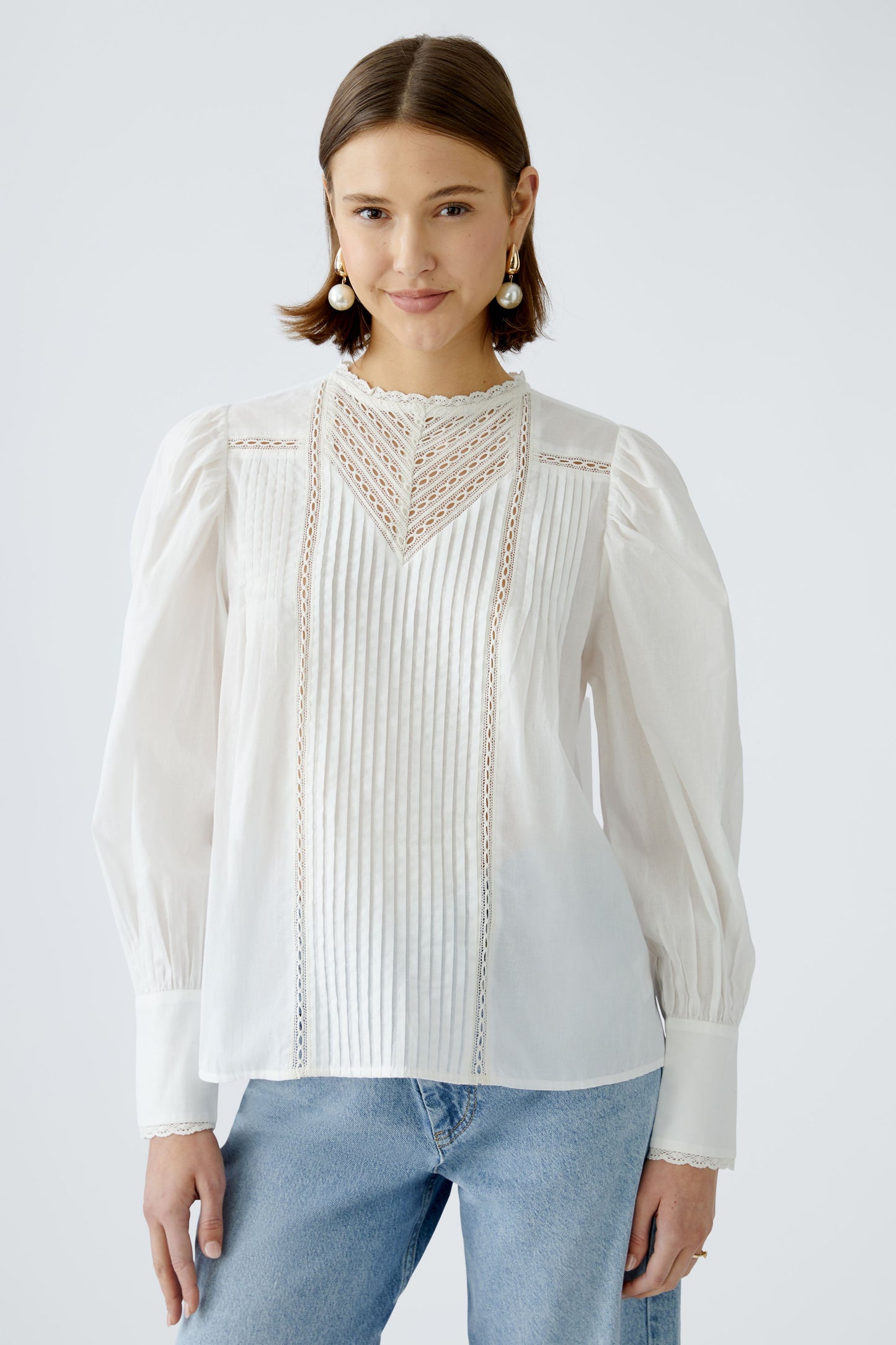 Bluse reine Baumwolle