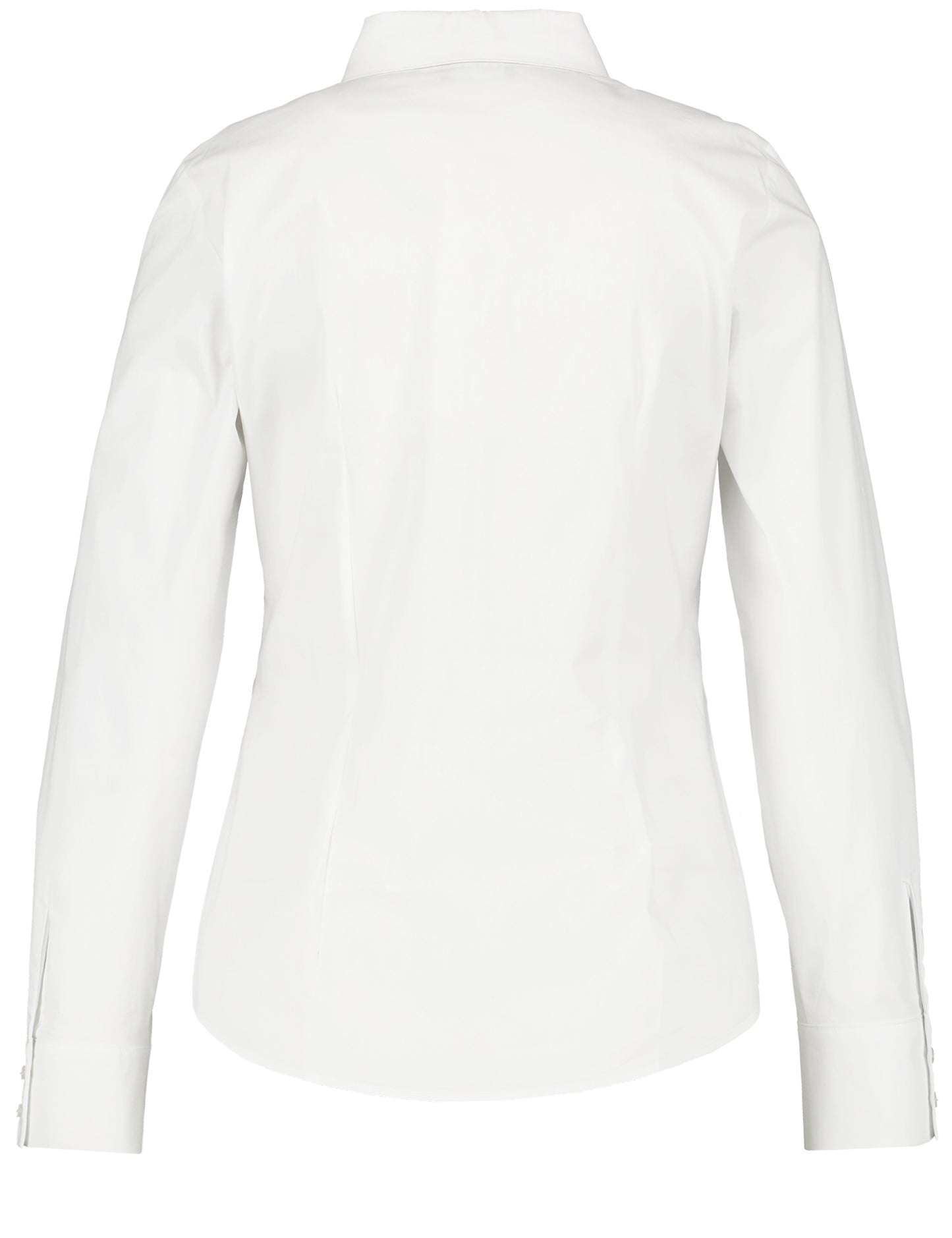 Klassische Baumwollbluse mit Stretchkomfort