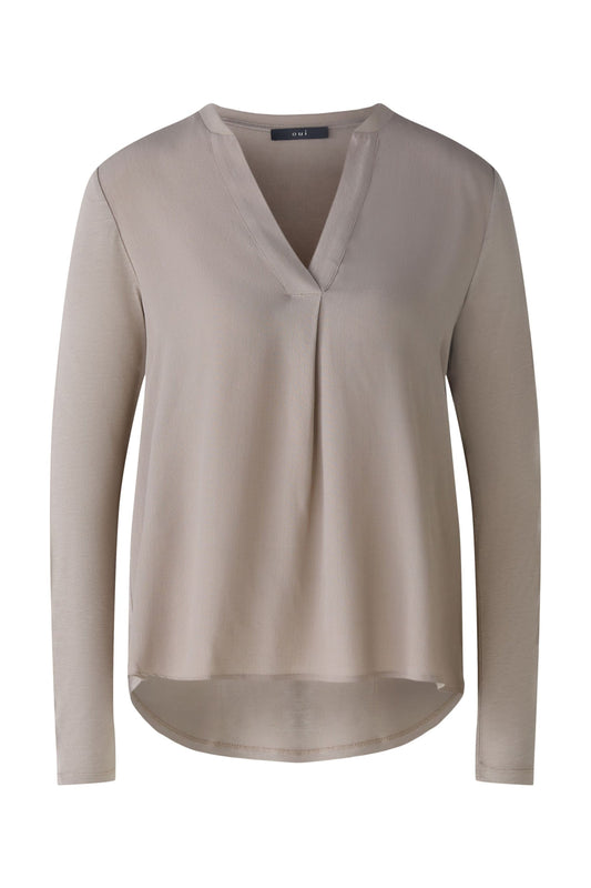 Blusenshirt Viskosepatch