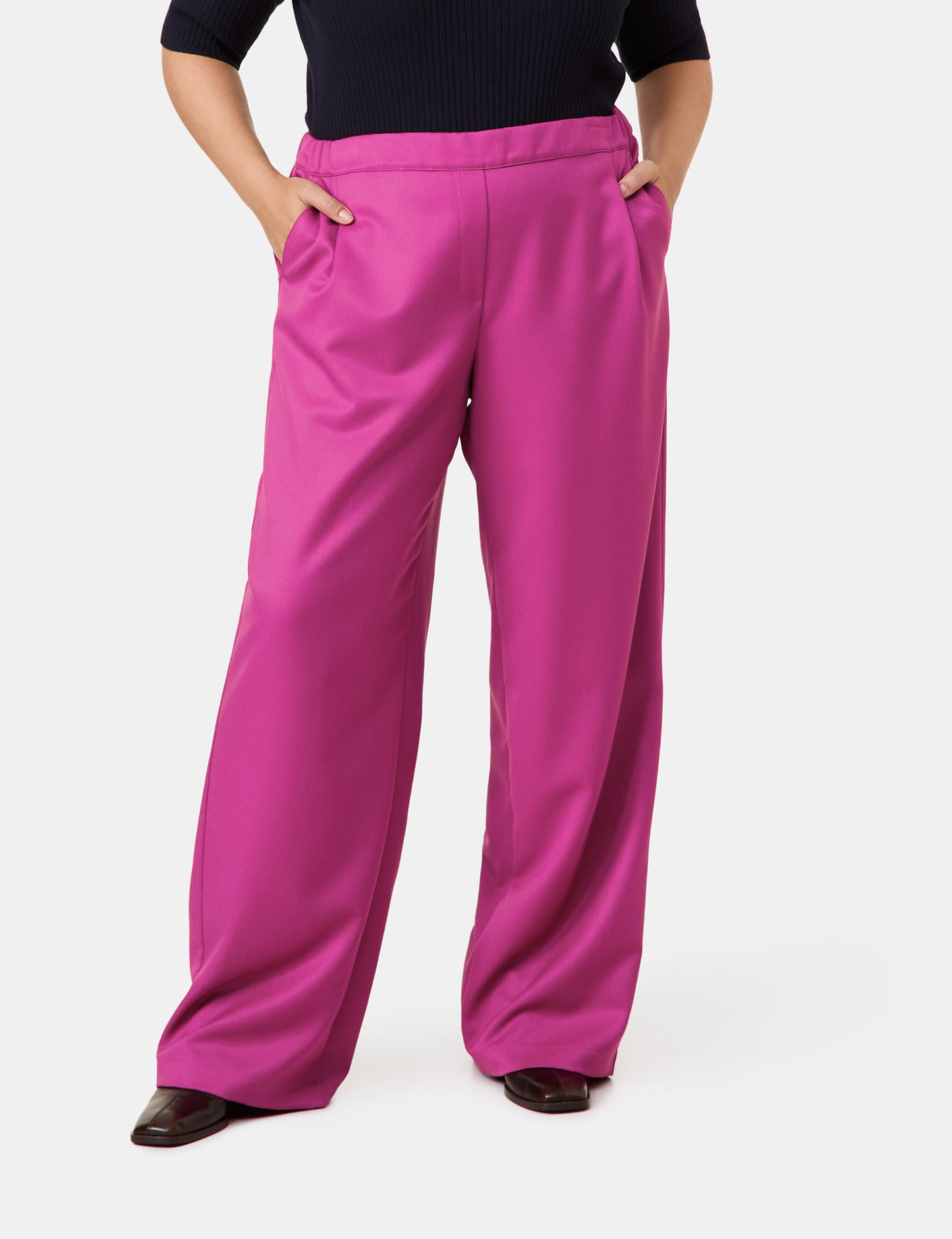 Elegante Hose mit weitem Bein Carlotta
