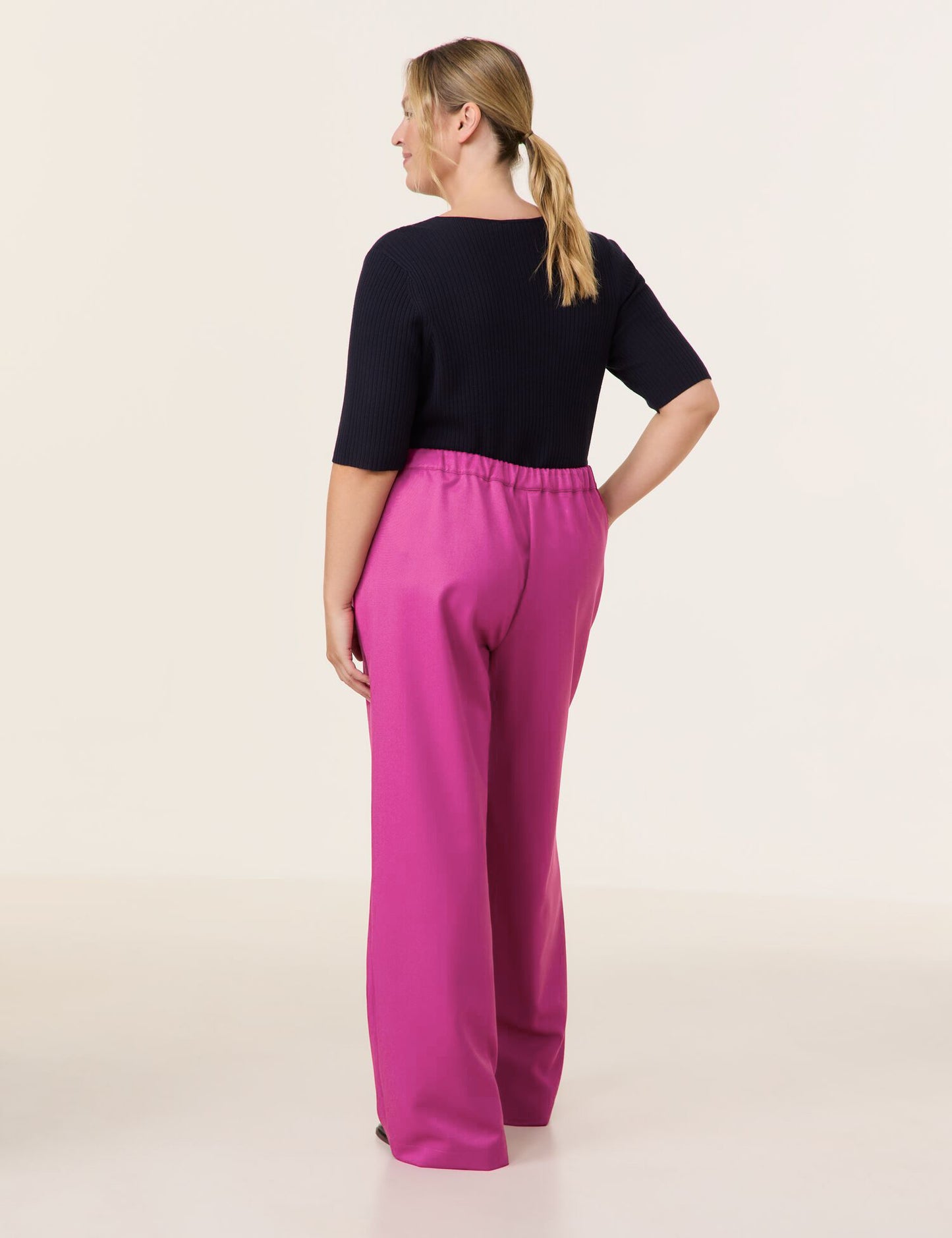 Elegante Hose mit weitem Bein Carlotta