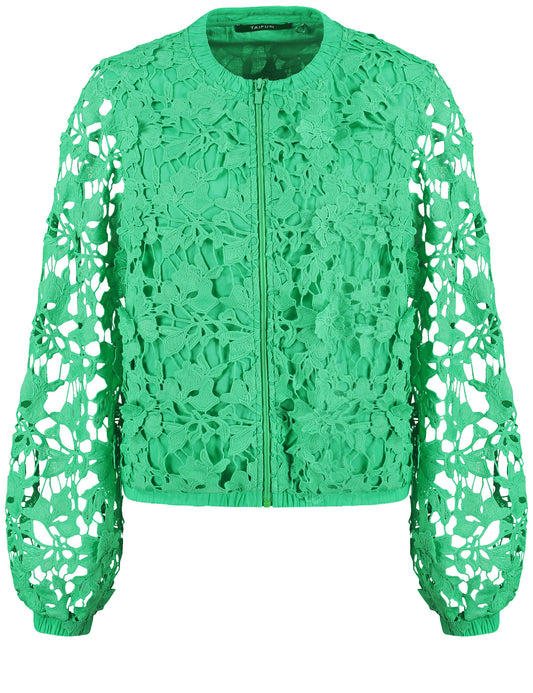 Spitzenblouson