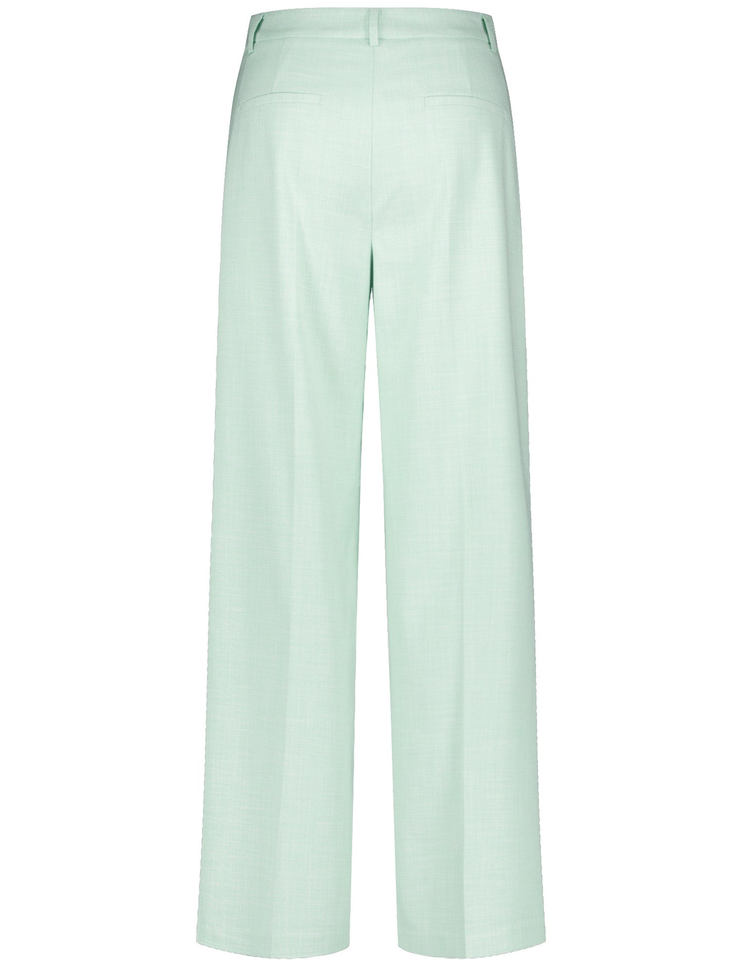 Softe Stoffhose mit weitem Bein