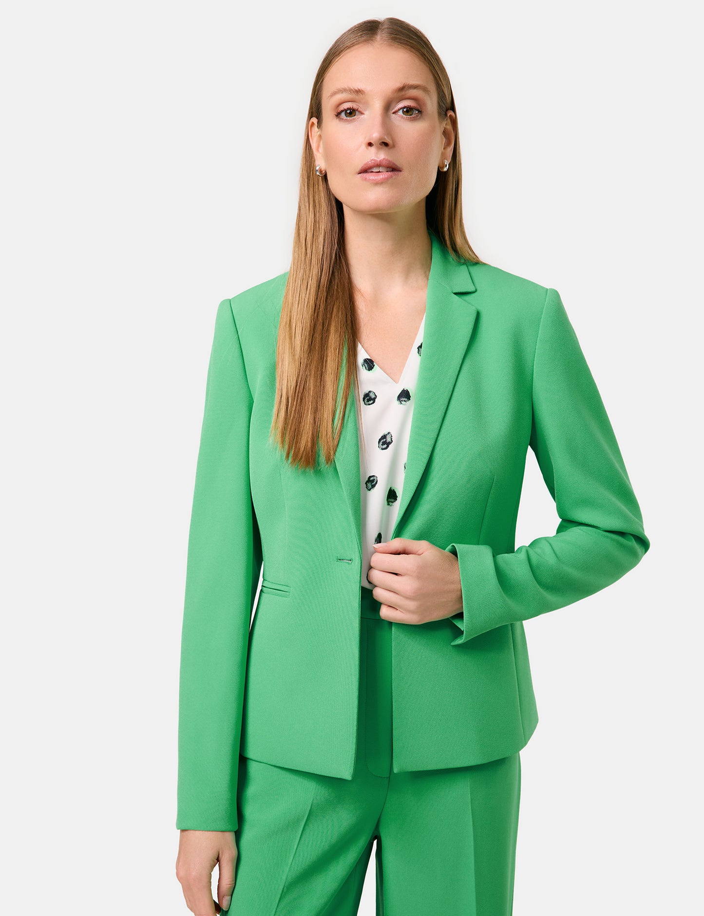 Taillierter Blazer mit Stretchkomfort