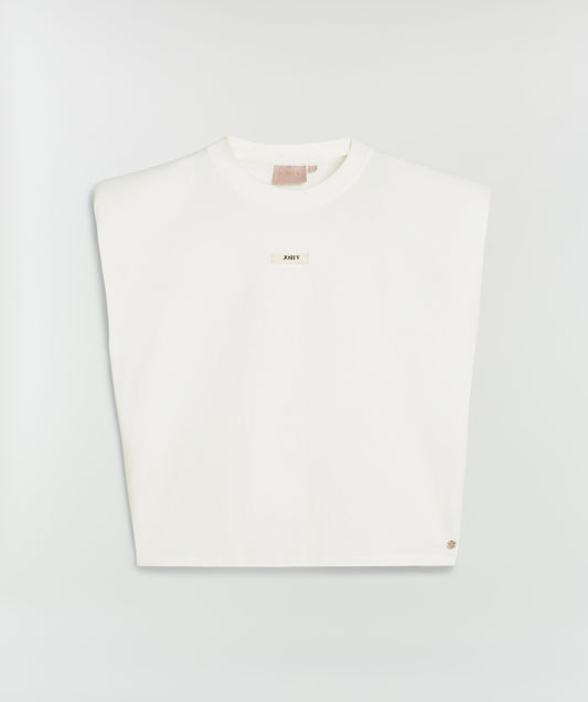 SUE T-Shirt mit Schulterpolster