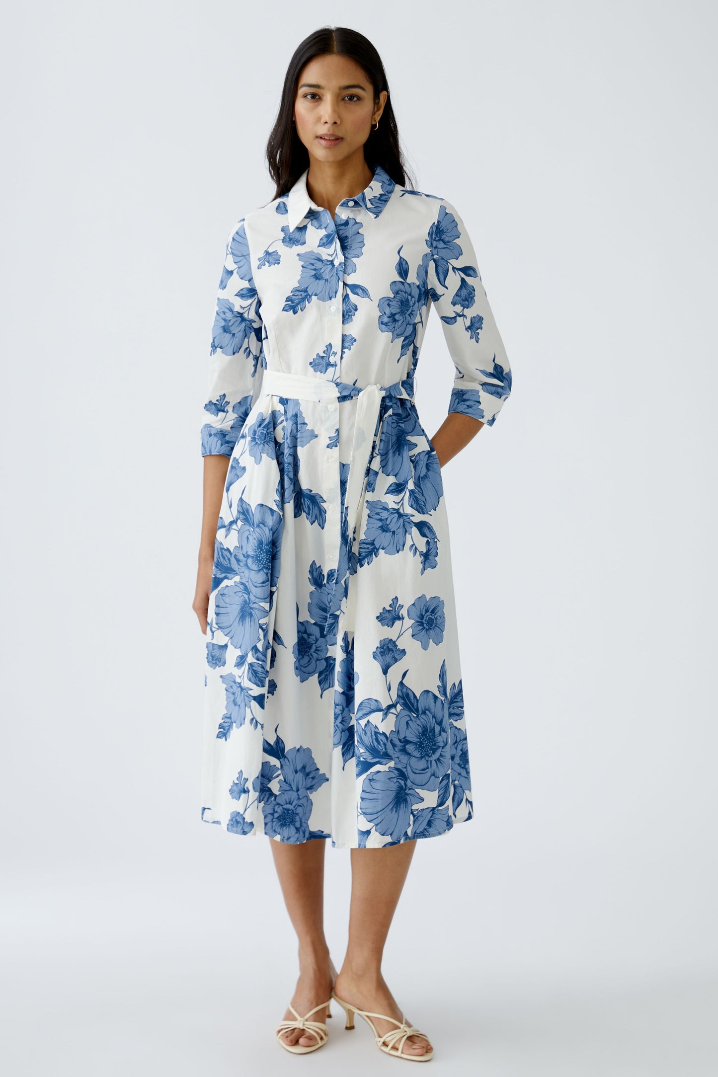 Midikleid reine Baumwolle