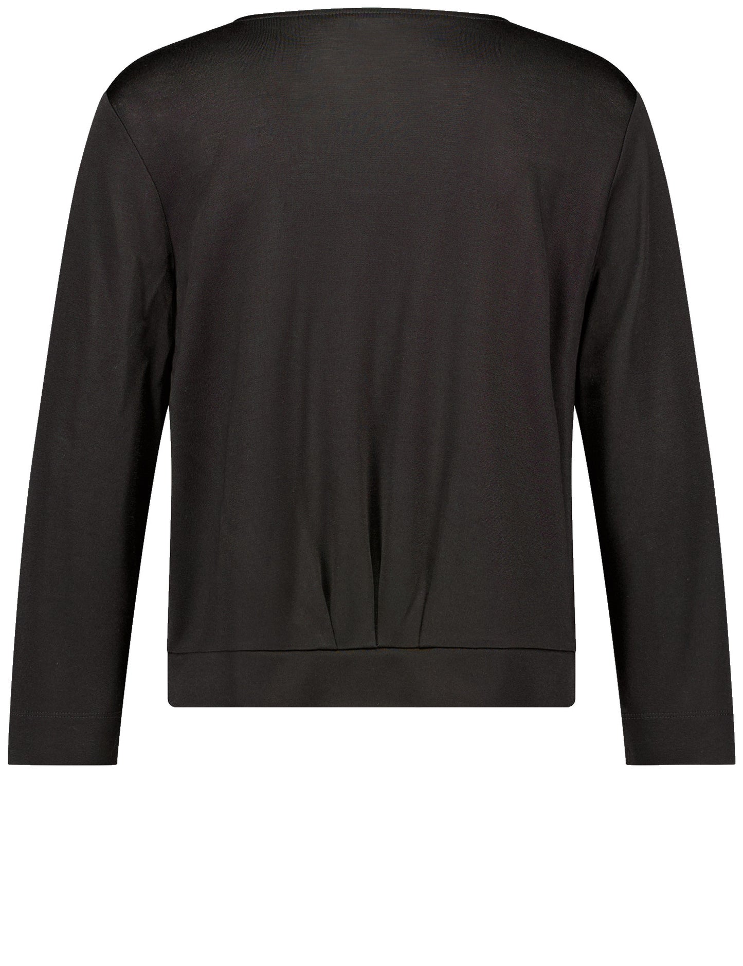 Offener Cardigan mit Faltendetail