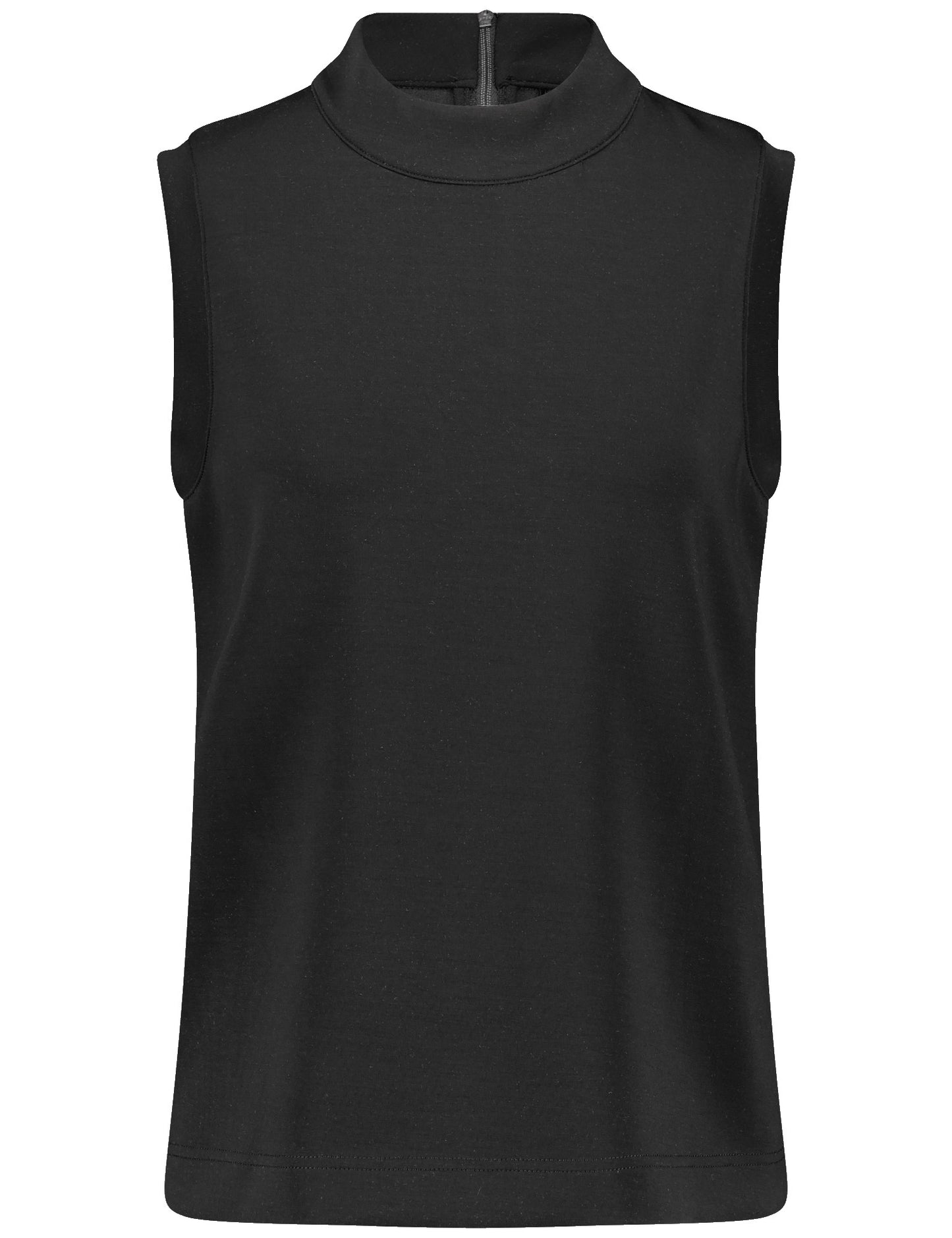 Ärmelloses Shirt SANDY WASHED mit Reißverschlussdetail