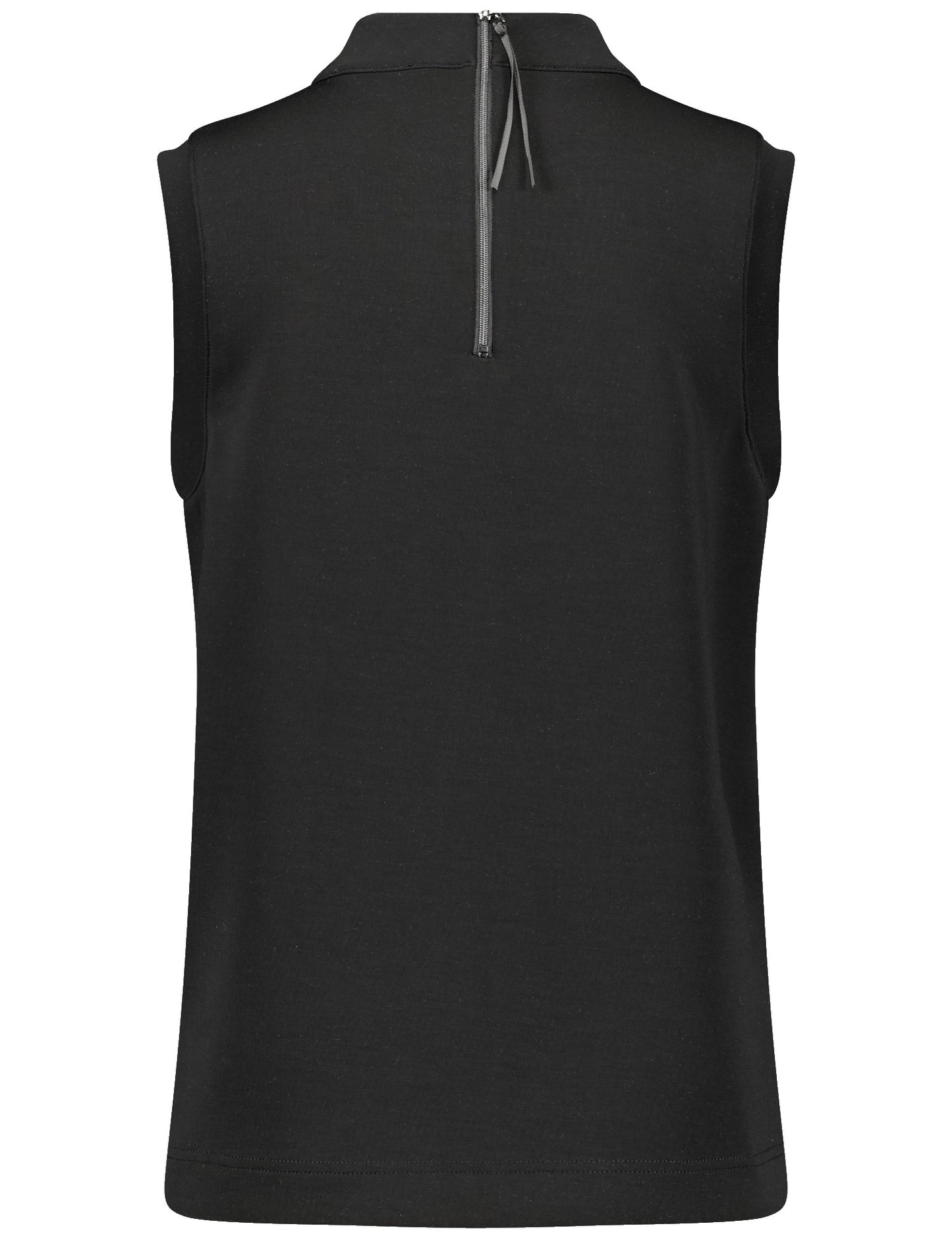 Ärmelloses Shirt SANDY WASHED mit Reißverschlussdetail
