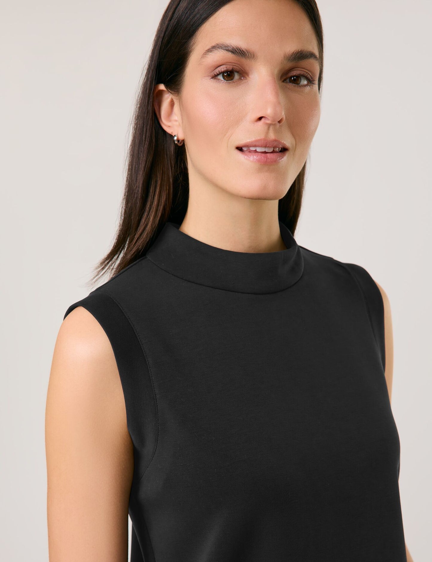 Ärmelloses Shirt SANDY WASHED mit Reißverschlussdetail