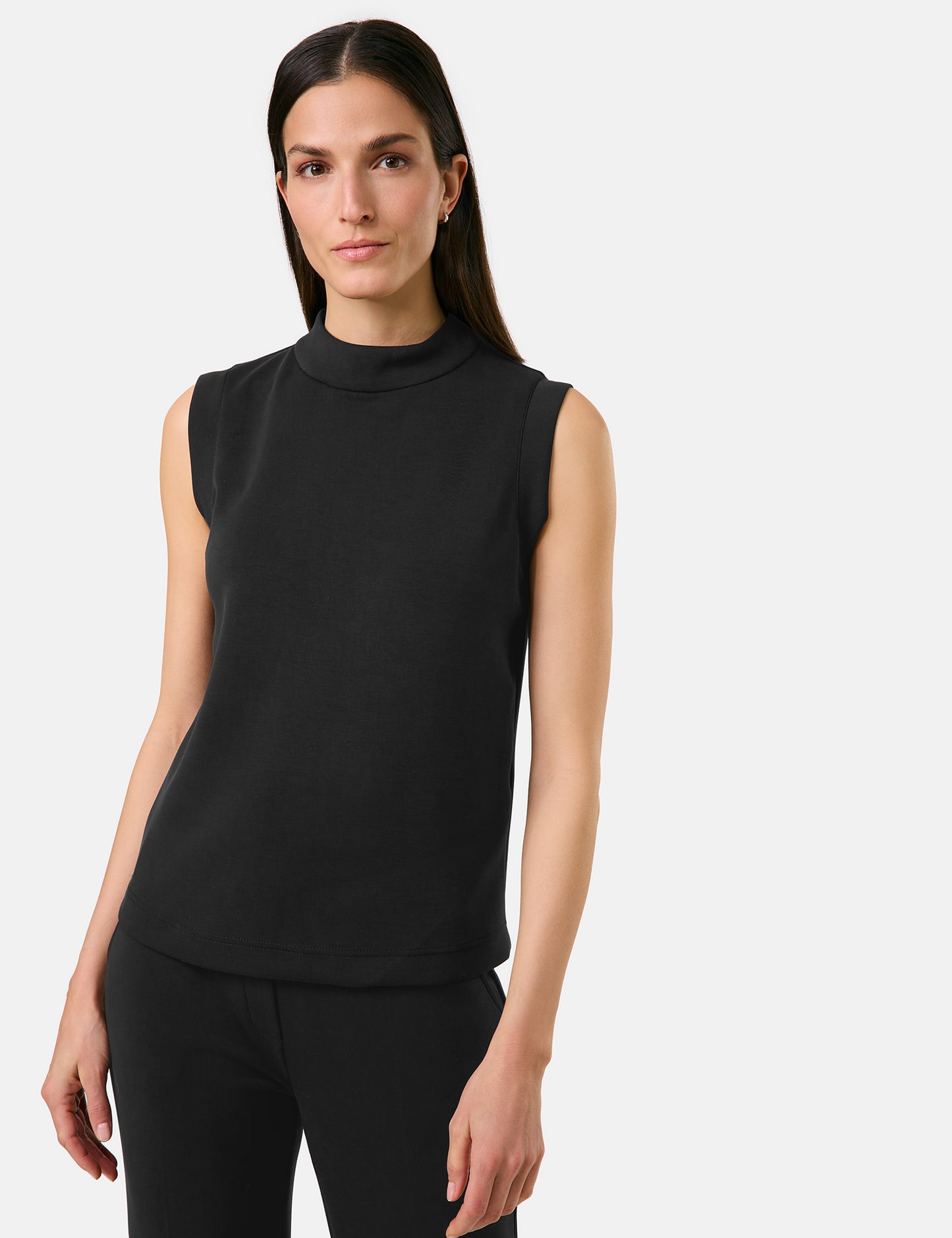 Ärmelloses Shirt SANDY WASHED mit Reißverschlussdetail