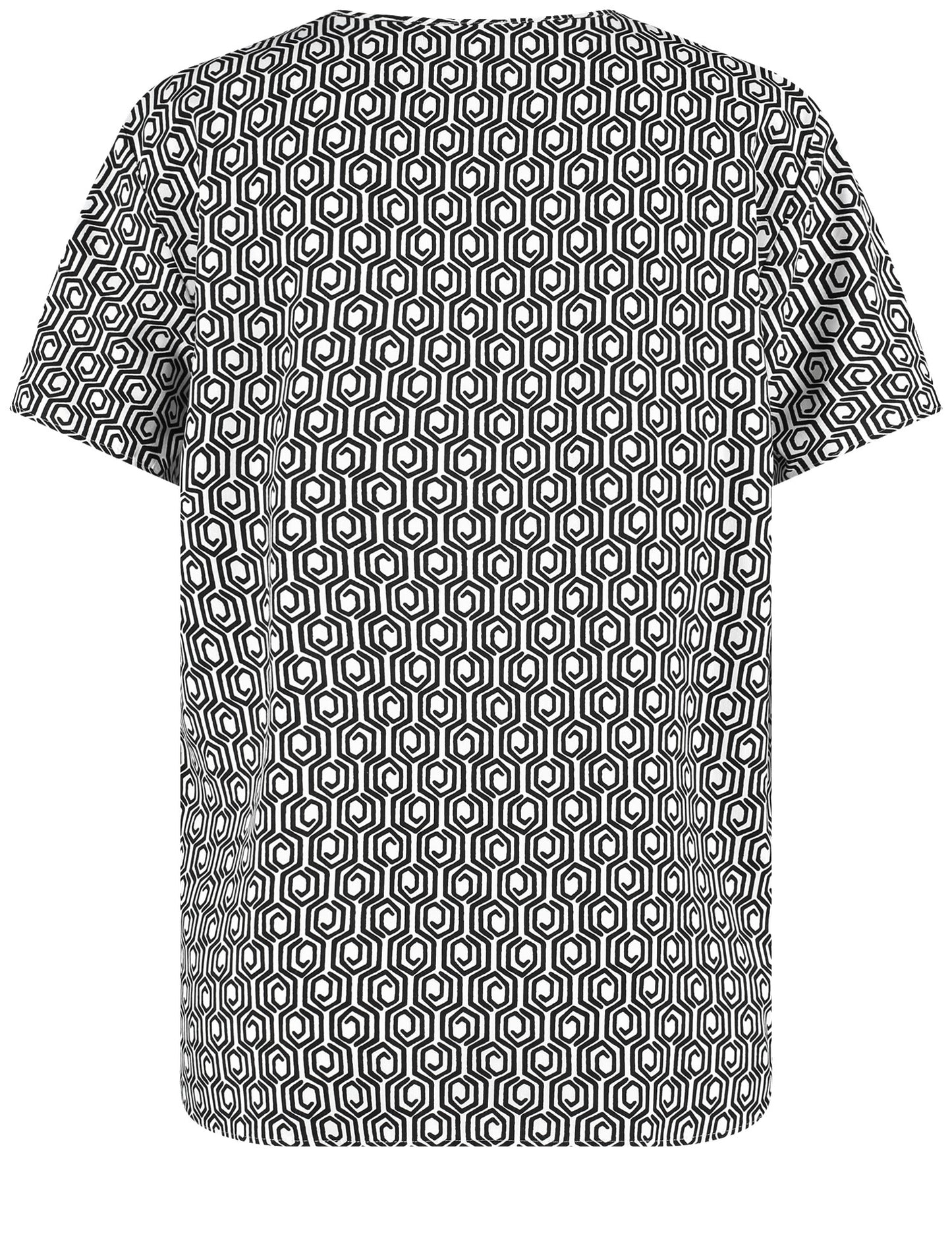 Nachhaltiges Blusenshirt mit Mini-Ornamenten