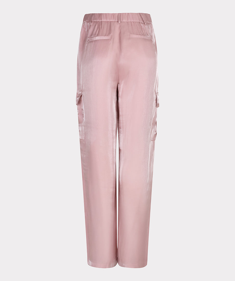 Trousers cargo silky touch
