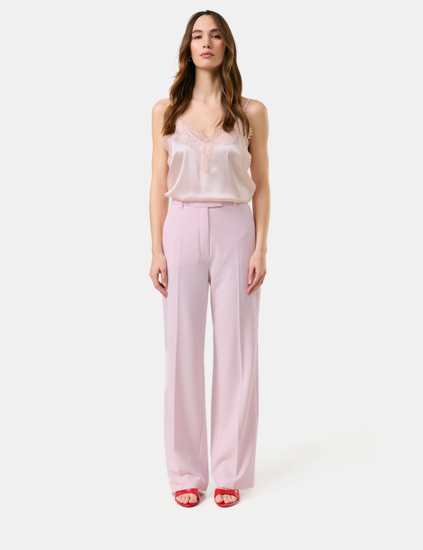 Elegante Hose Wide Leg