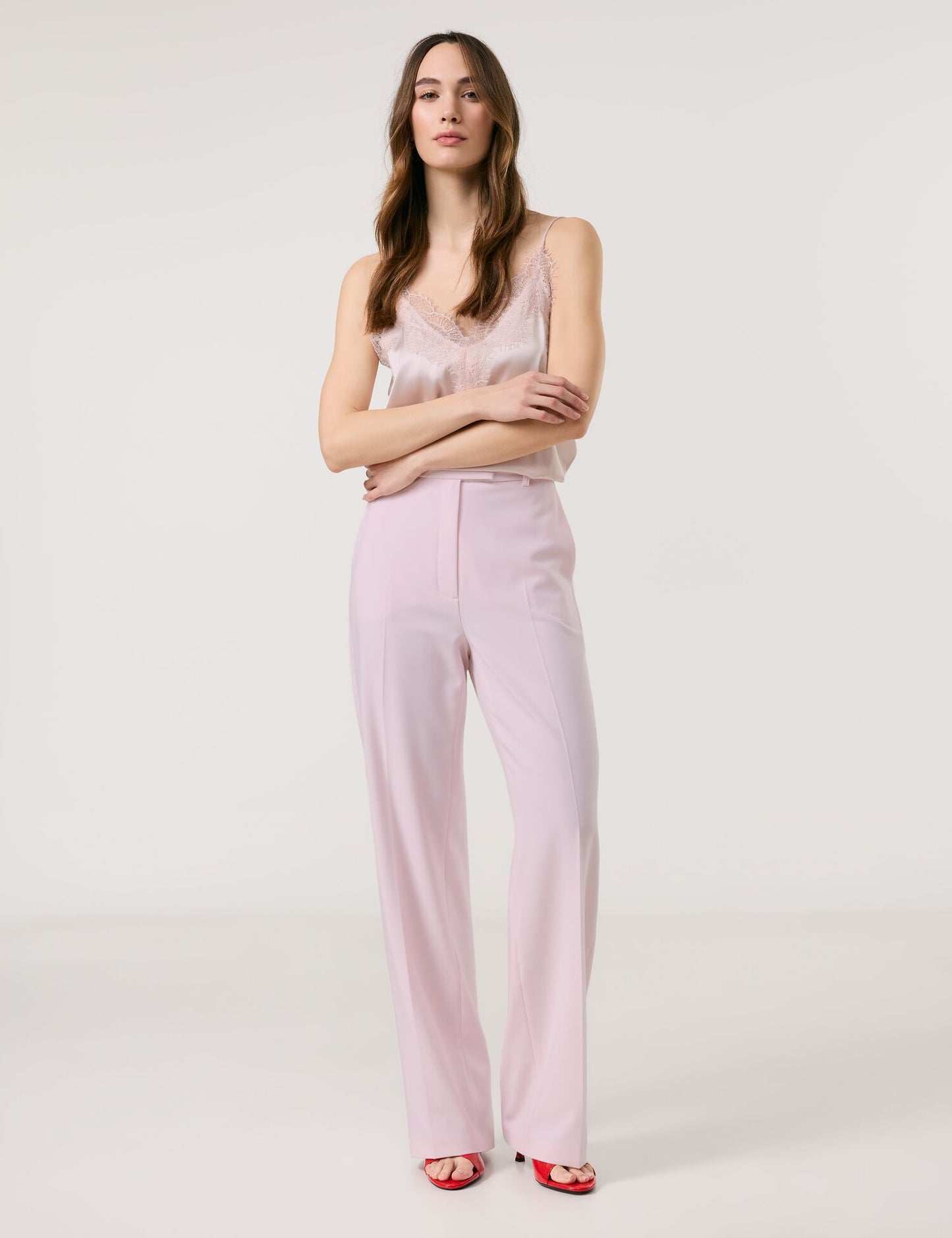 Elegante Hose Wide Leg