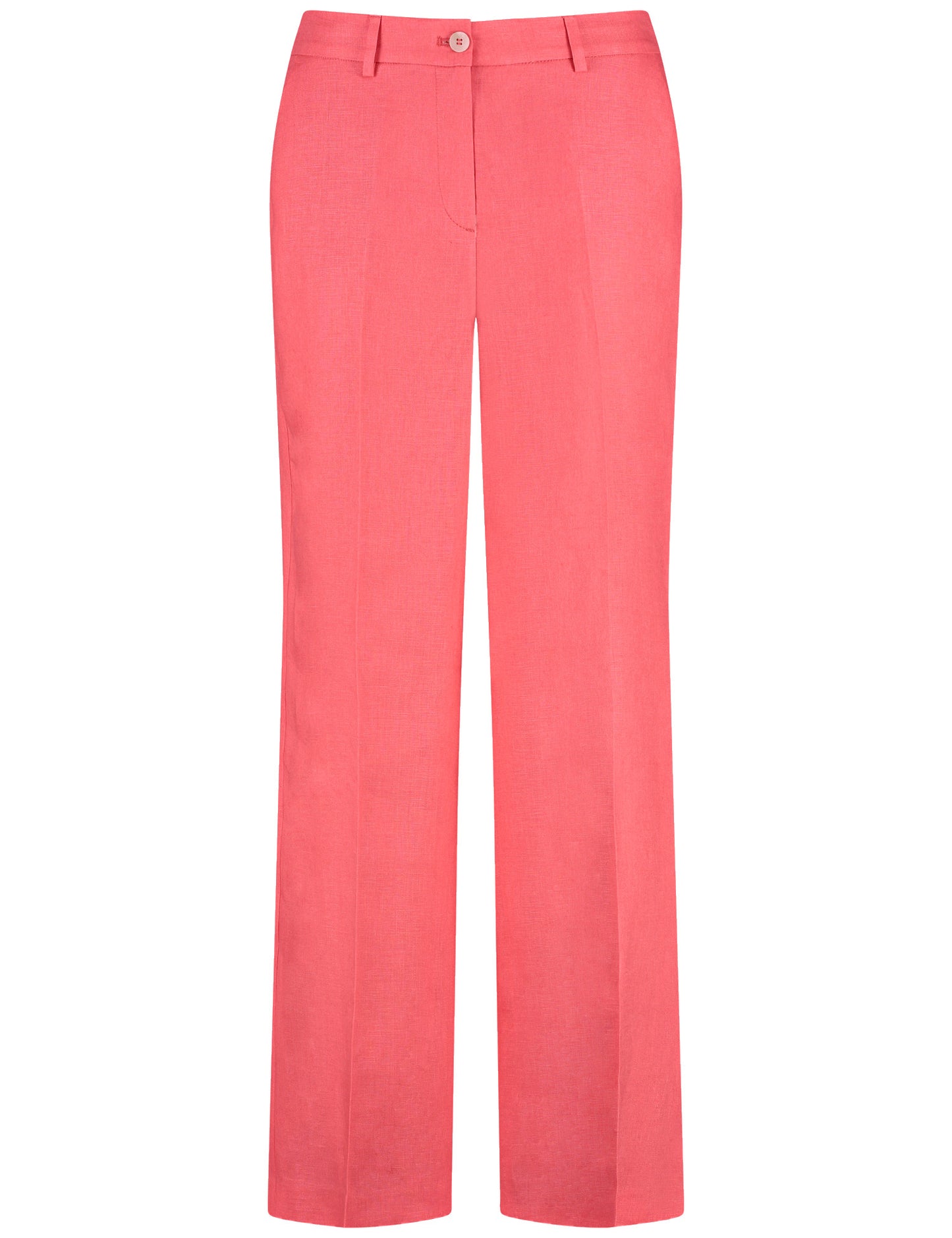 Elegante Leinenhose mit Bügelfalten