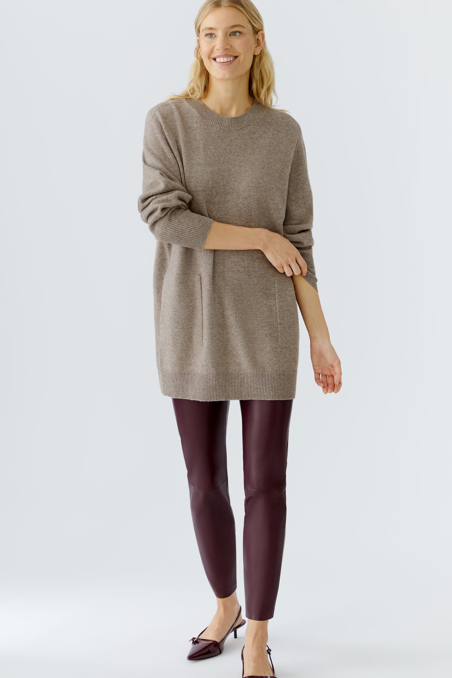CHASEY Leggings in Lederoptik