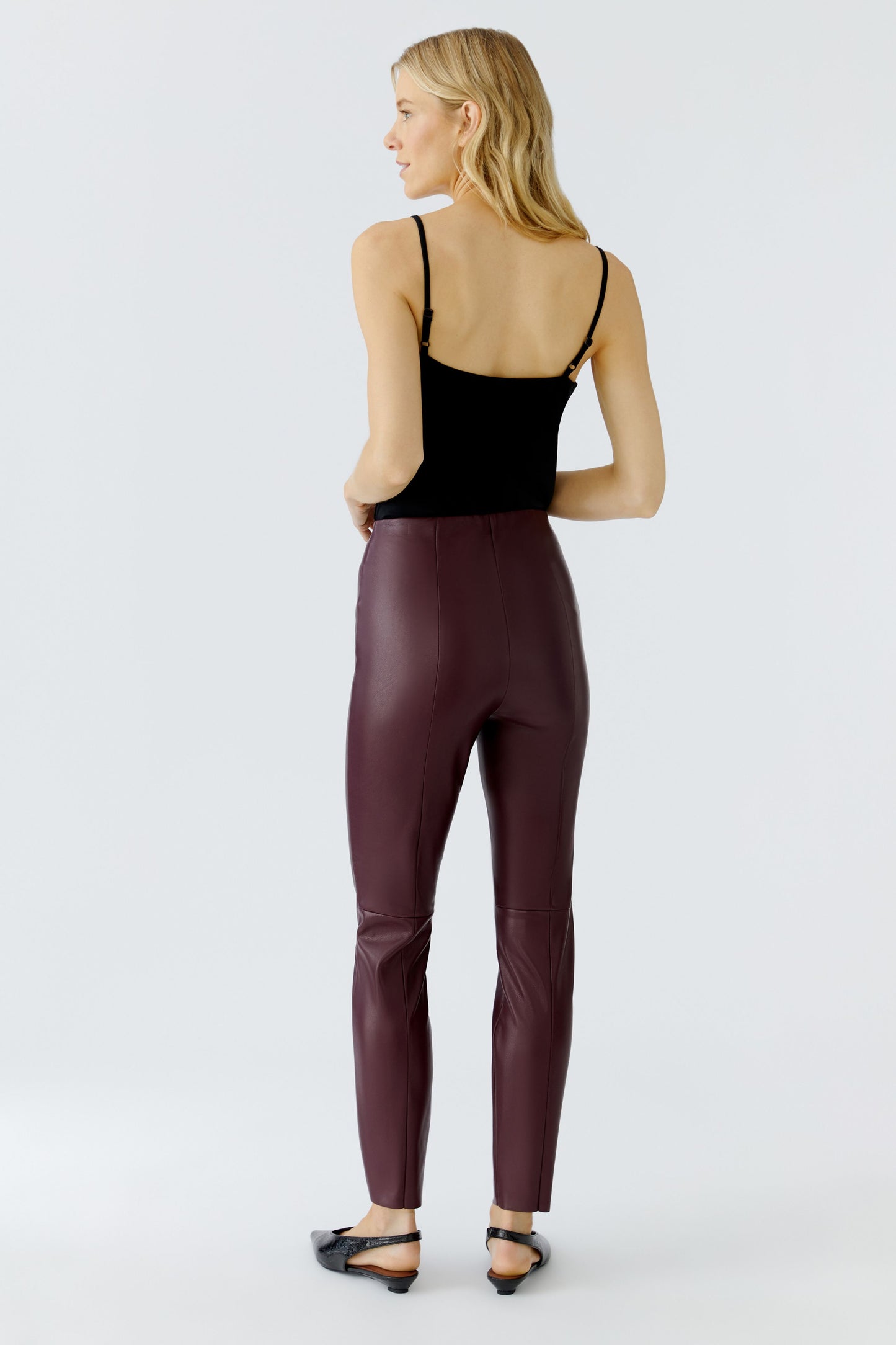 CHASEY Leggings in Lederoptik