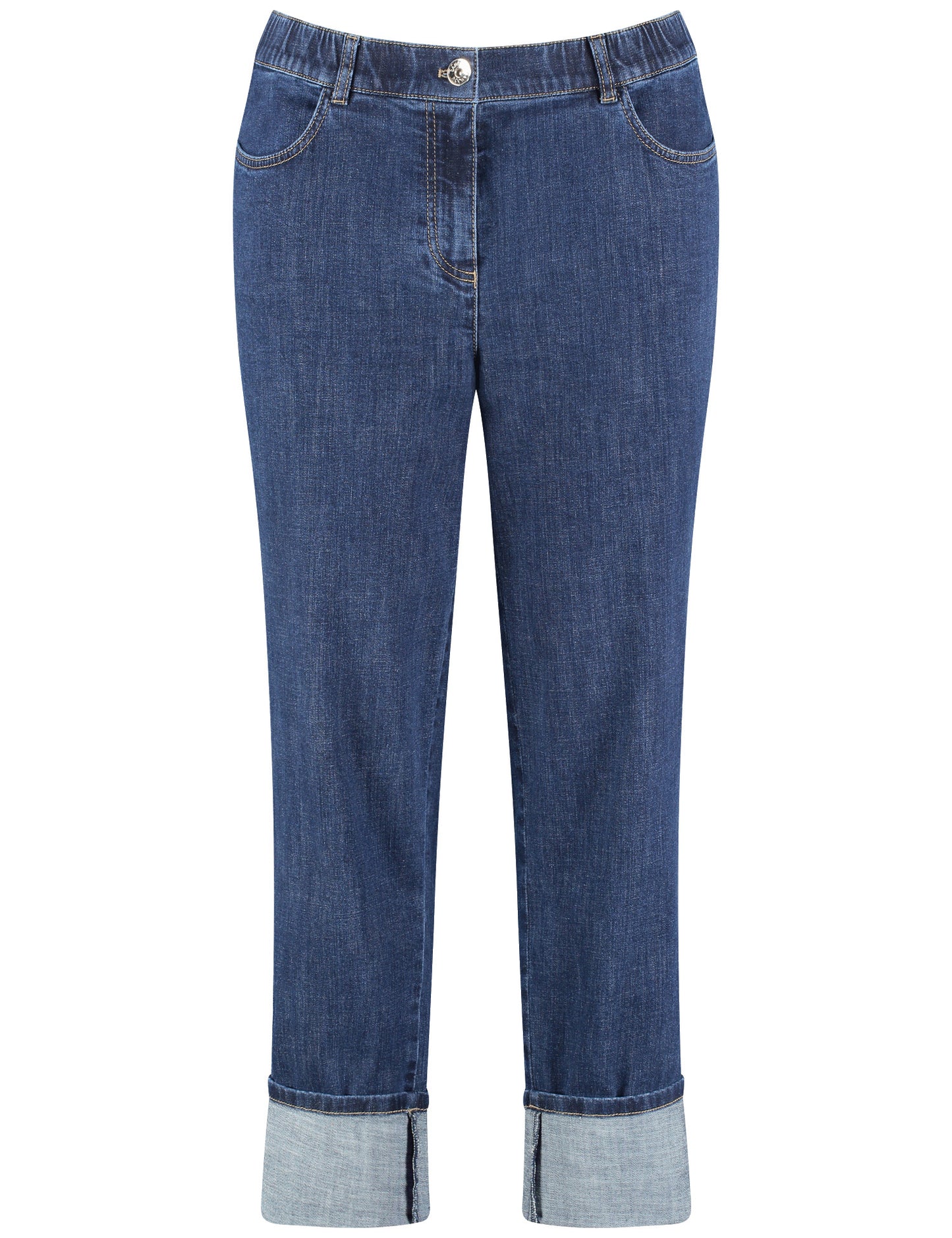 HOSE JEANS VERKUERZT