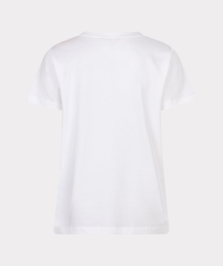 T-shirt curly lettering
