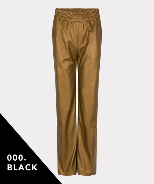 Trousers jogger Vegan leather