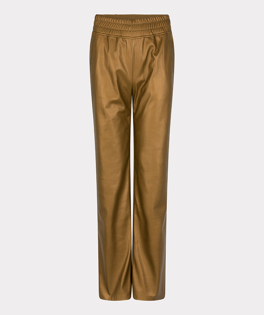 Trousers jogger Vegan leather