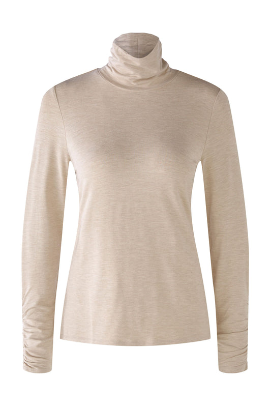 Langarmshirt in softer Viskose