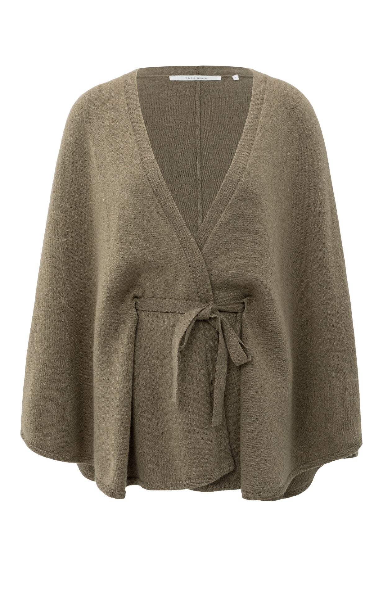 Poncho mit Bindeg?rtel