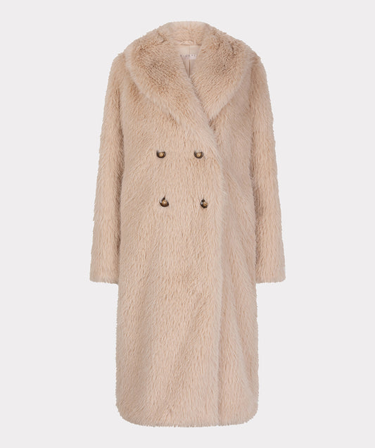 Coat hairy long
