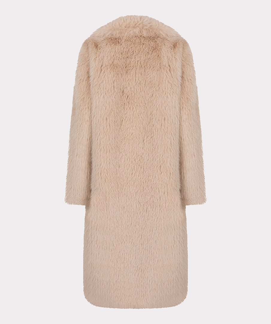 Coat hairy long