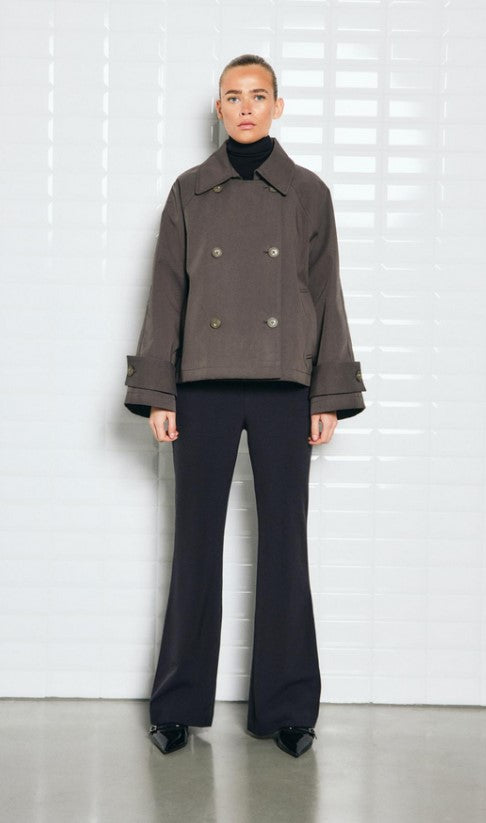 WBLJIMBERLY SHORT TRENCH COAT