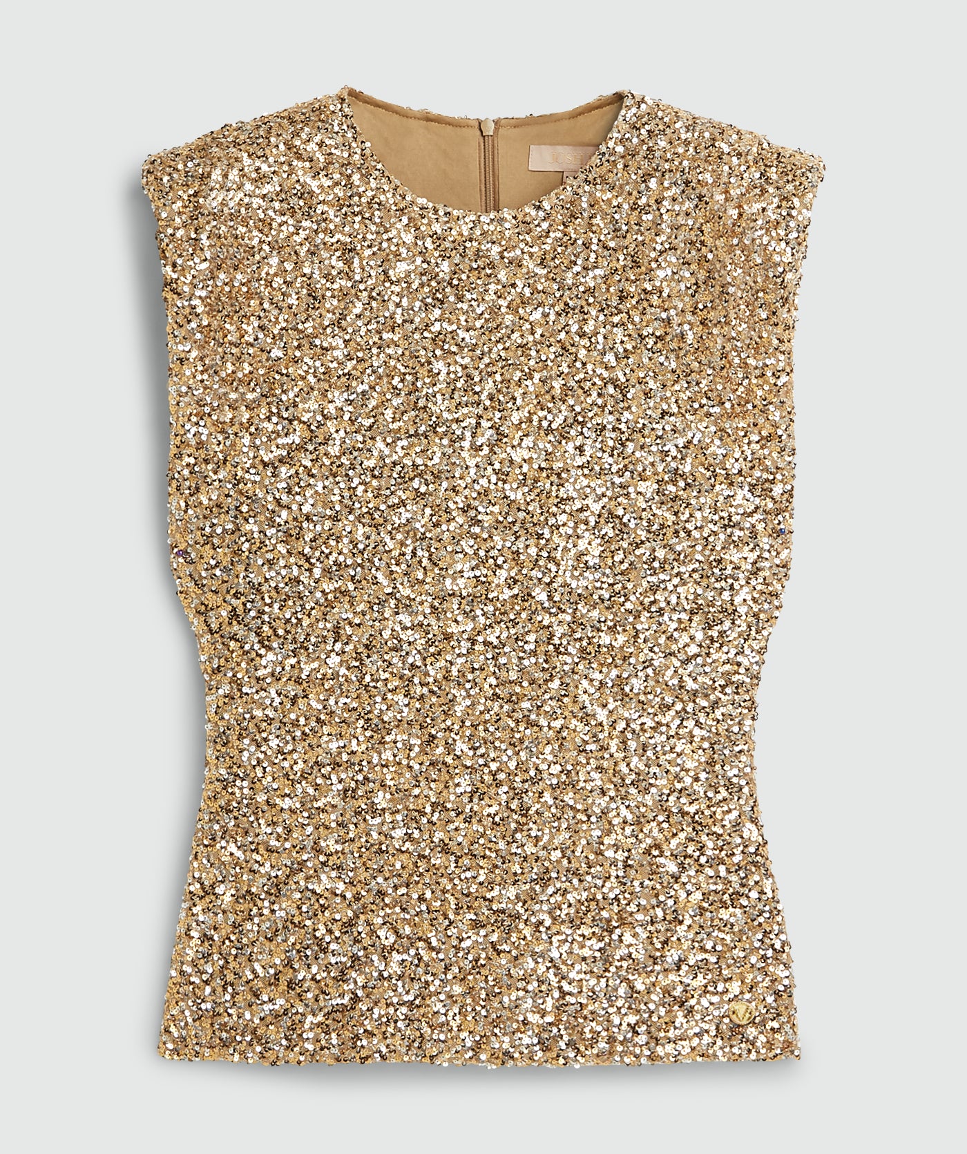 ZIONA Slim-Fit-Top mit Pailletten