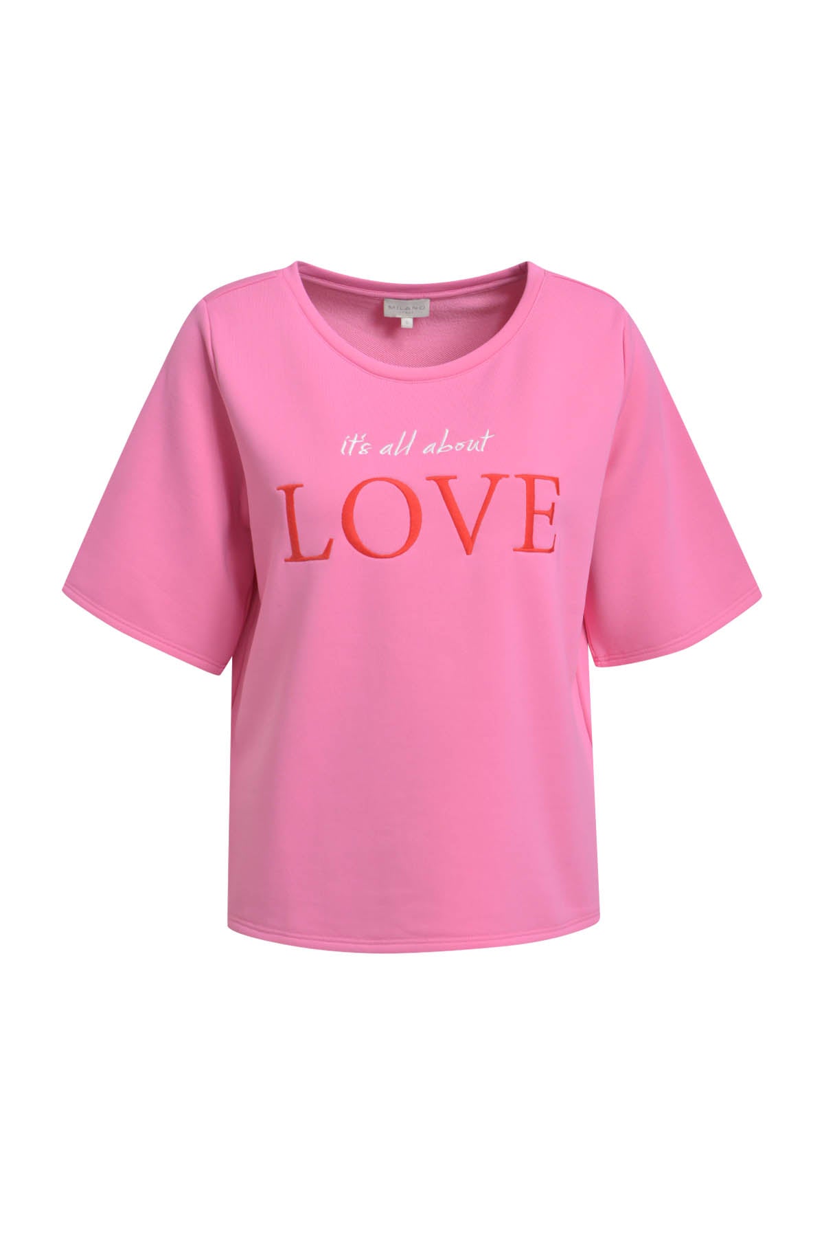 roundneck sweatshirt 1/2 sleeve w/ AW