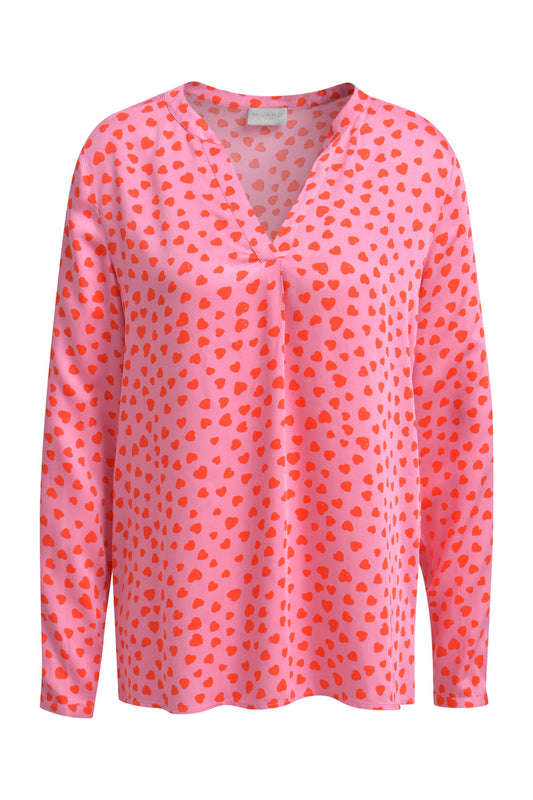 V-neck blouse 1/1 sleeve