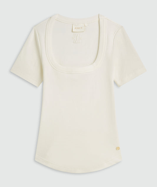 FLORELLE Slim-Fit T-Shirt