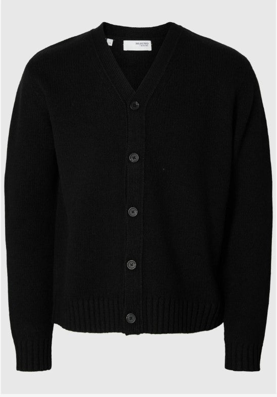 SLHBERG LS KNIT V-NECK CARDIGAN NOO
