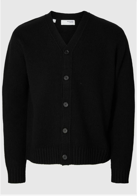 SLHBERG LS KNIT V-NECK CARDIGAN NOO
