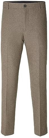 SLHSLIM-MYLOELTON WOOL TRS NOOS