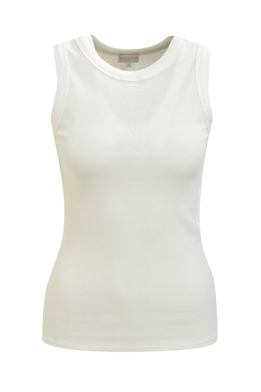 round neck sleeveless top