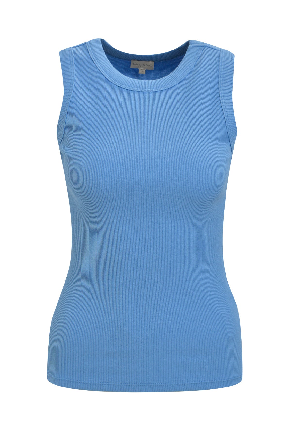 round neck sleeveless top