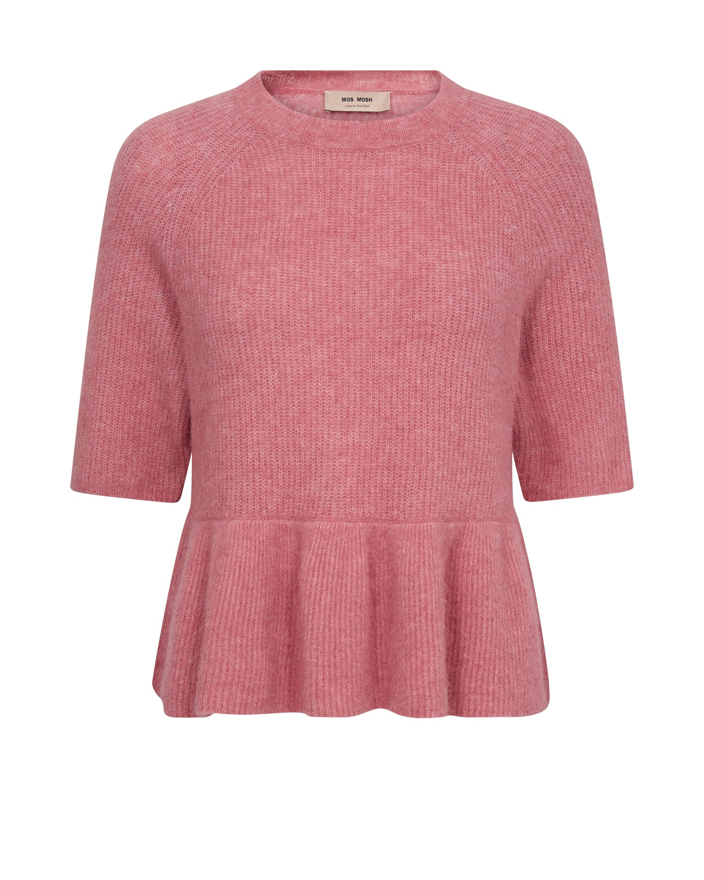 MMThora SS O-Neck Frill Knit