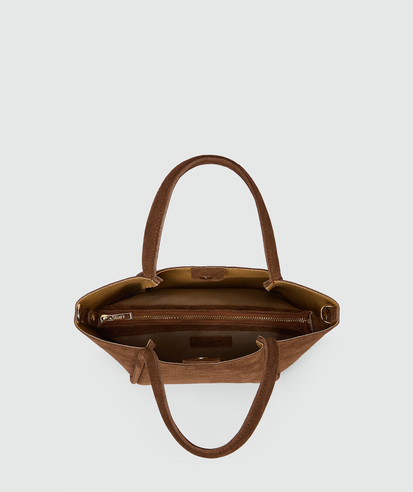 TELMA Tasche aus Veloursleder