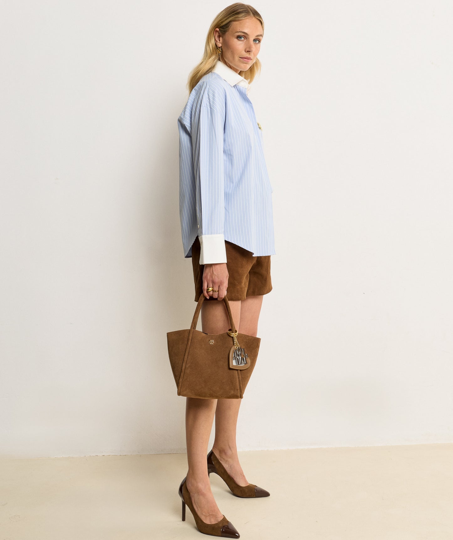 TELMA Tasche aus Veloursleder