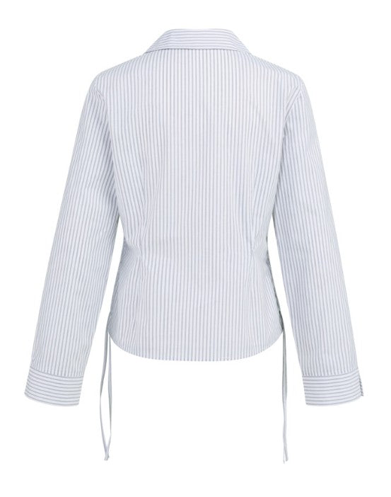 Bluse mit Kordelz?gen