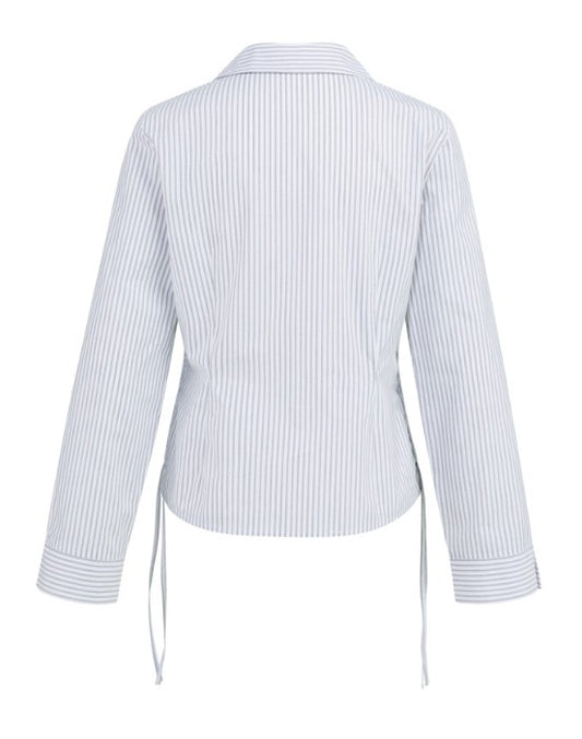 Bluse mit Kordelz?gen