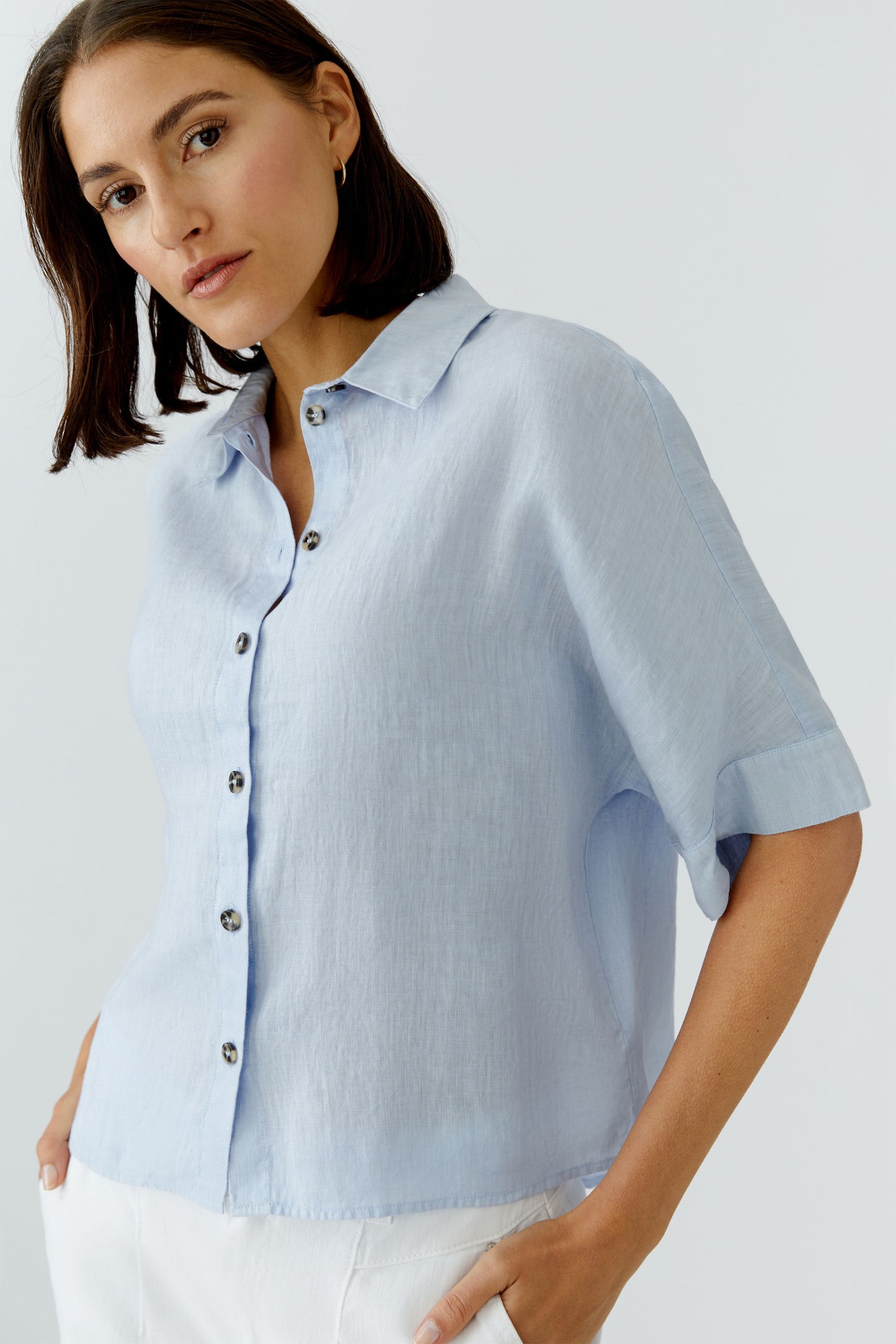 Leinenbluse